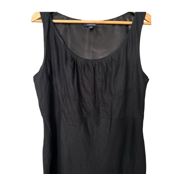 LANDS’ END, 100% Linen Dress. Size 16 - Picture 4 of 8